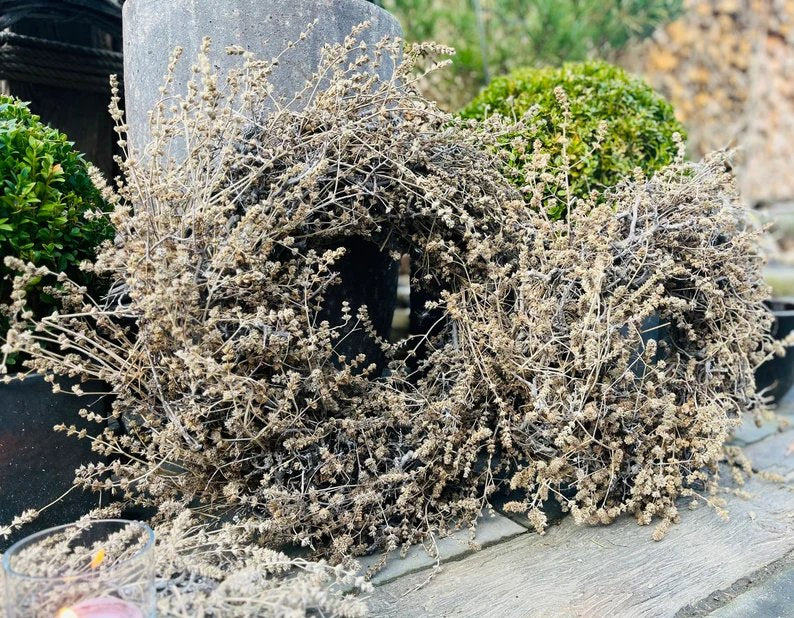 Bonsai & Lavendel Kranz, 30, 40 oder 60 cm für Tür und Wand